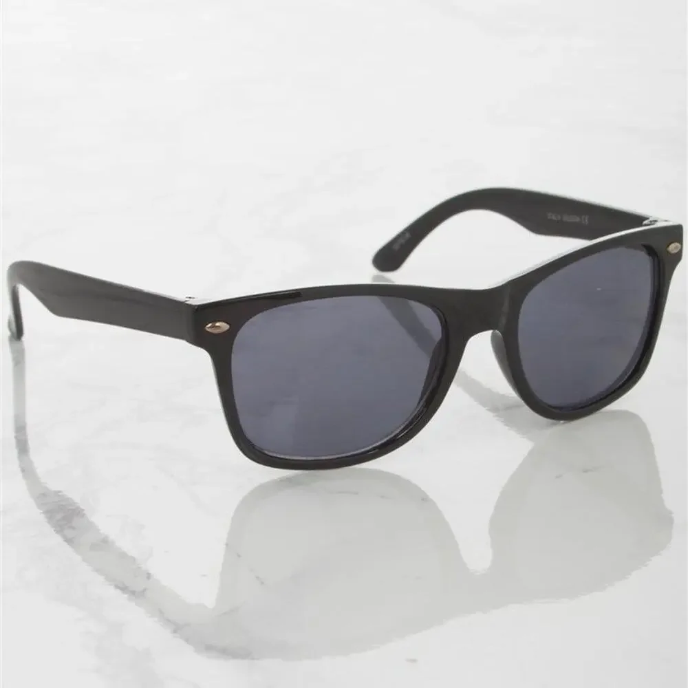 Nova Black Unisex Kids Sunglasses
